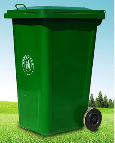 集合铁质垃圾桶_户外物业小区环卫用室外垃圾箱