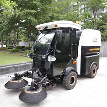 集合供应纯电动四轮驾驶扫地车 全天候环卫交流电扫地机