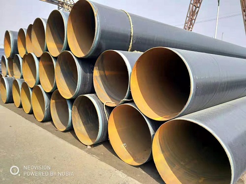 山西螺旋钢管生产厂家-污水3油2布防腐钢管