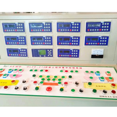 专业搅拌站控制系统称重计量一体化全自动控制柜