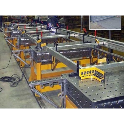 山东三维柔性焊接平台厂家供应/久丰量具经久耐用