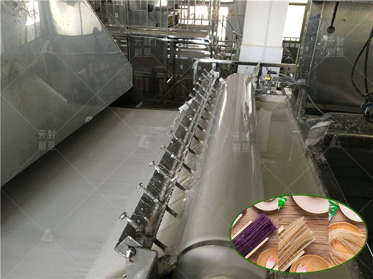 红薯粉丝生产线 丽星厂家提供免冷冻粉丝粉条加工机