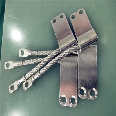 16平方镀锡铜绞线压接端子 压接接地铜排厂家加工定制