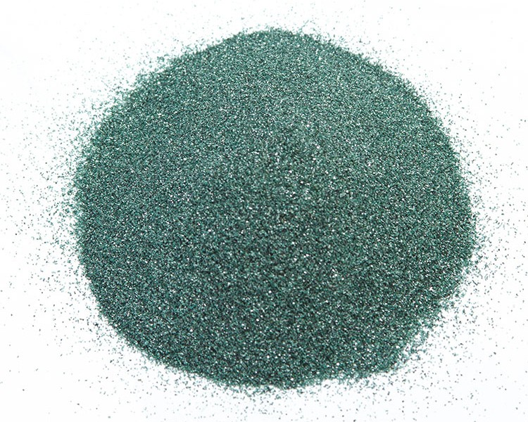 99.3含量绿碳化硅24#硬质合金喷砂表面处理研磨料