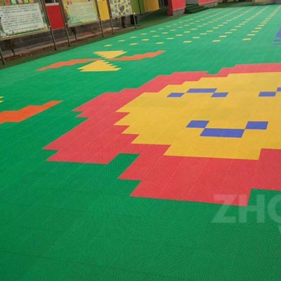 仲达塑胶 广东幼儿园悬浮地板批发商 悬浮式拼装地板厂家