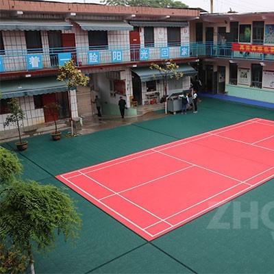 许昌幼儿园悬浮拼装地板生产厂家 学校篮球场悬浮地板批发价格