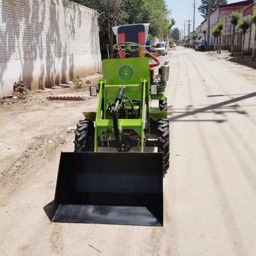 纯电动四驱装载机 小型柴油工地推土机 养殖农牧场装卸铲车