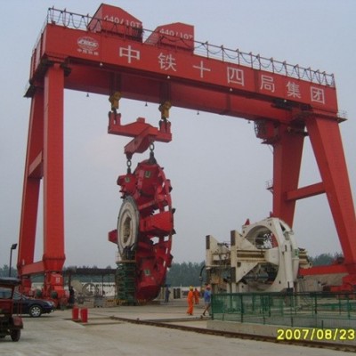 安徽合肥40吨远程控制集装箱龙门吊使用可靠