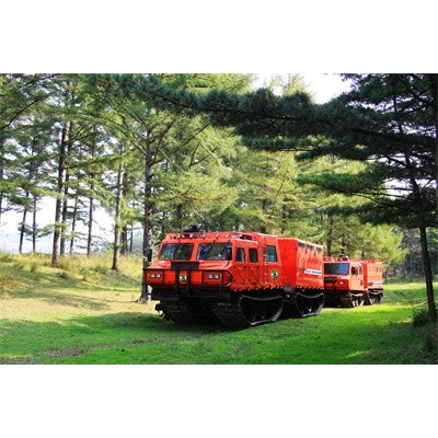 森林消防一线装备 水陆两栖全地形车 履带全地形车