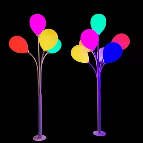 气球灯户外街道广场公园草坪景观装饰灯亮化泡泡球插地灯夏桐工厂