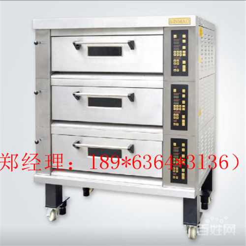 上海新麦SM2-523H三层六盘电烤箱